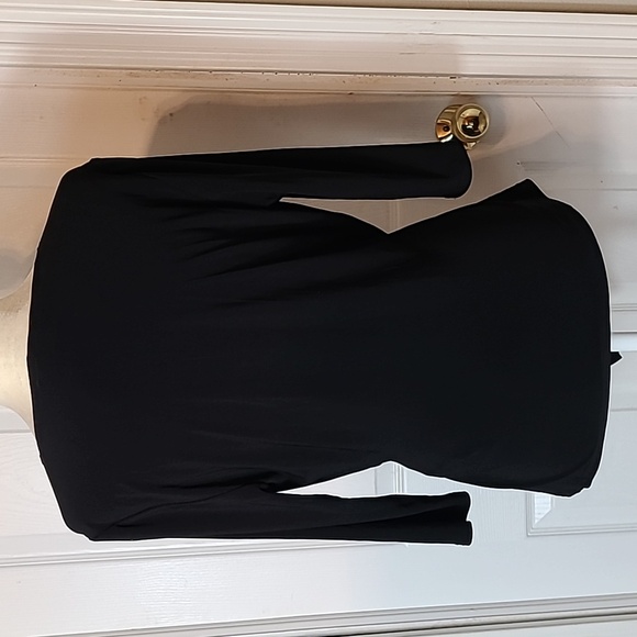 Joseph Ribkoff Crossover Blouse - Picture 5 of 14